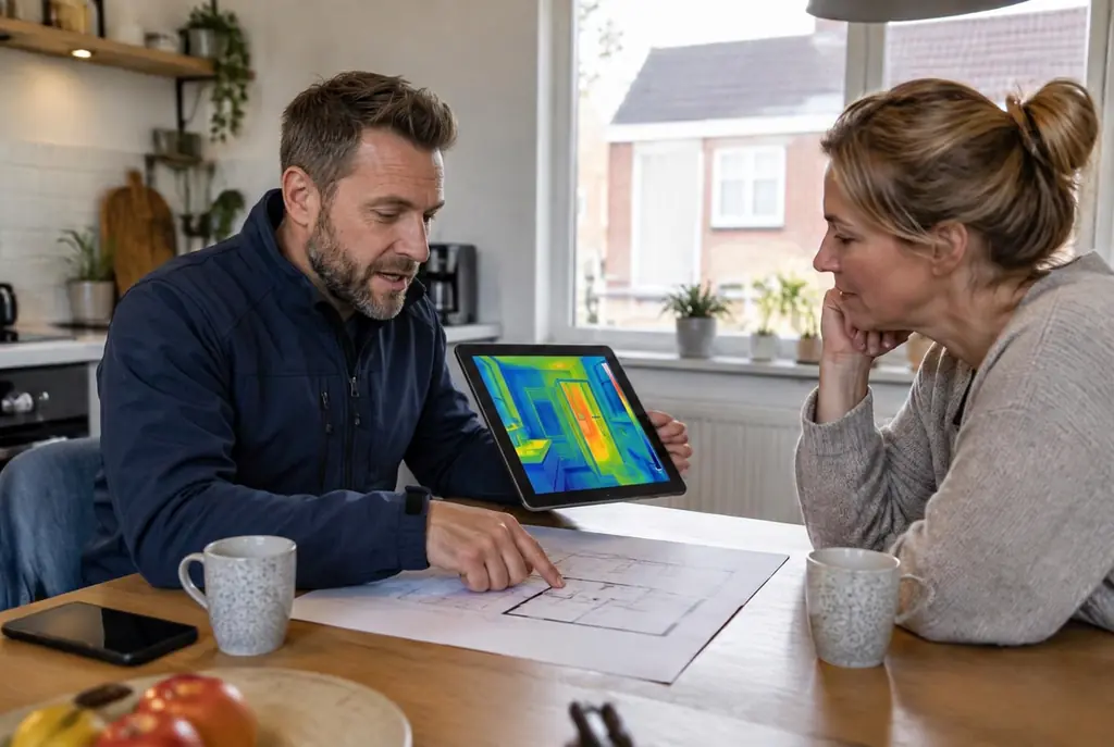 Lekdetectie Benschop – bevindingen bespreken aan de keukentafel